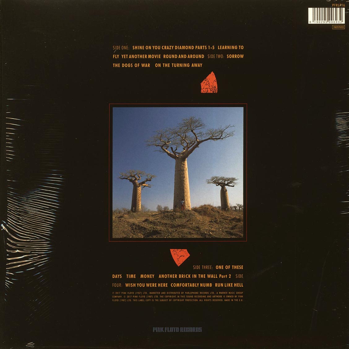 Pink Floyd - Delicate Sound Of Thunder (stereo) (2xLP) (180g) (remastered)