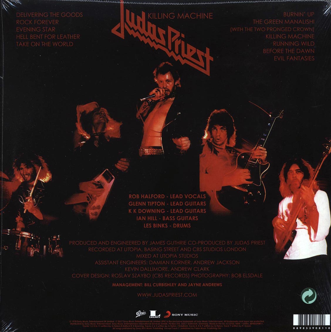 Judas Priest - Killing Machine (incl. mp3) (180g)