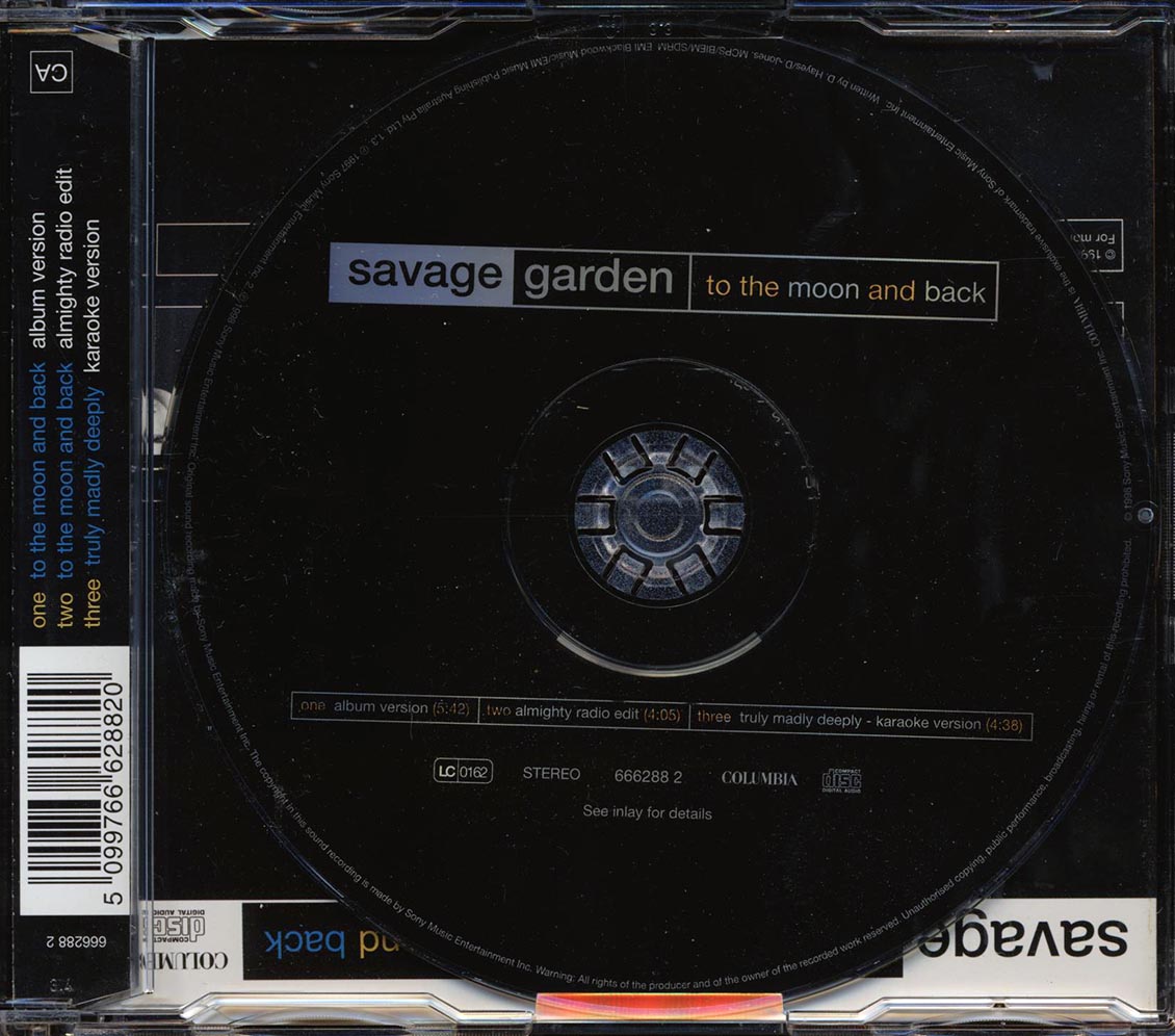 Savage Garden - To The Moon And Back