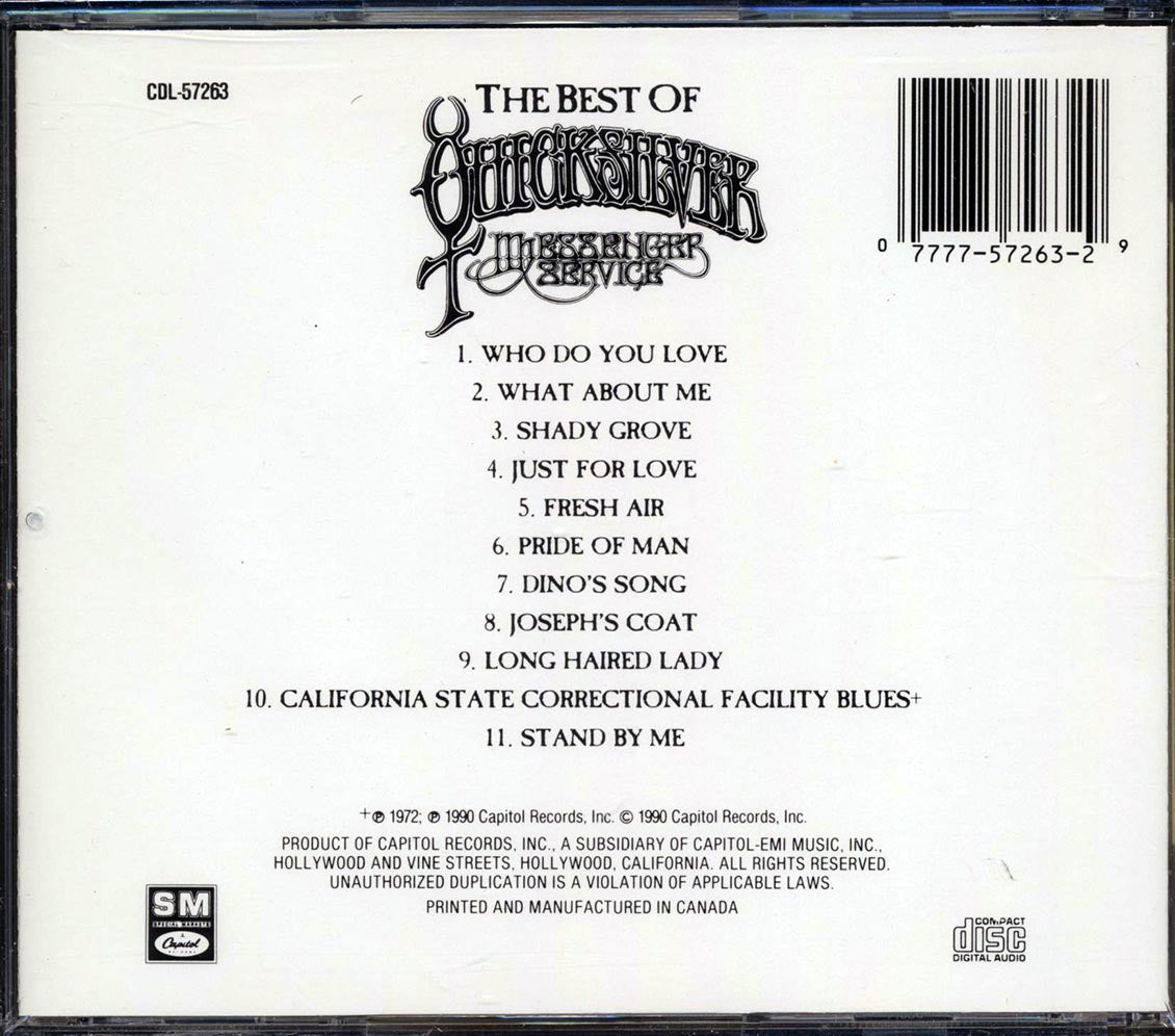 Quicksilver Messenger Service - The Best Of Quicksilver Messenger Service