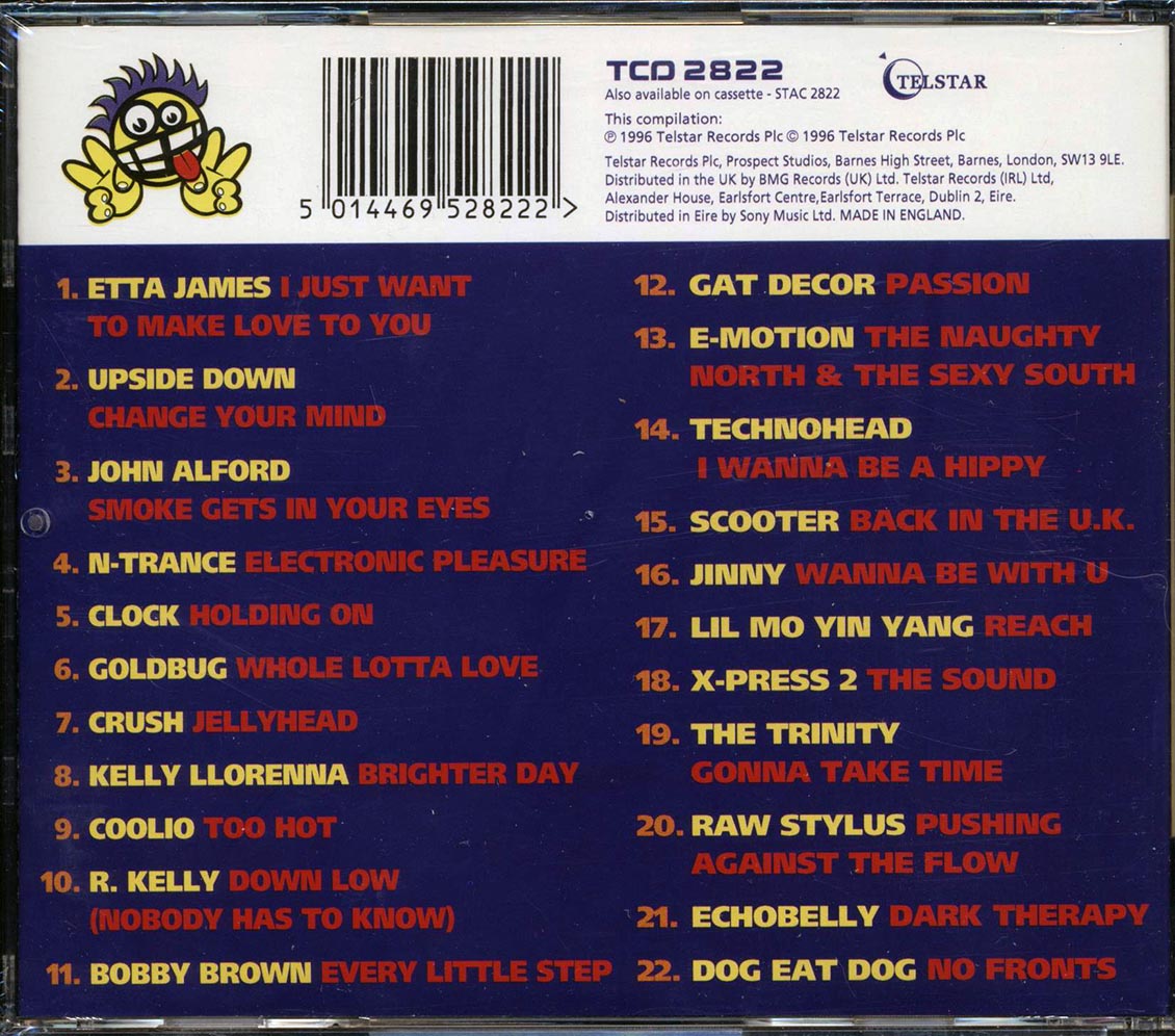 Etta James, Upside Down, Coolio, Etc. - Hits Mania 96 Volume 1 (22 tracks)