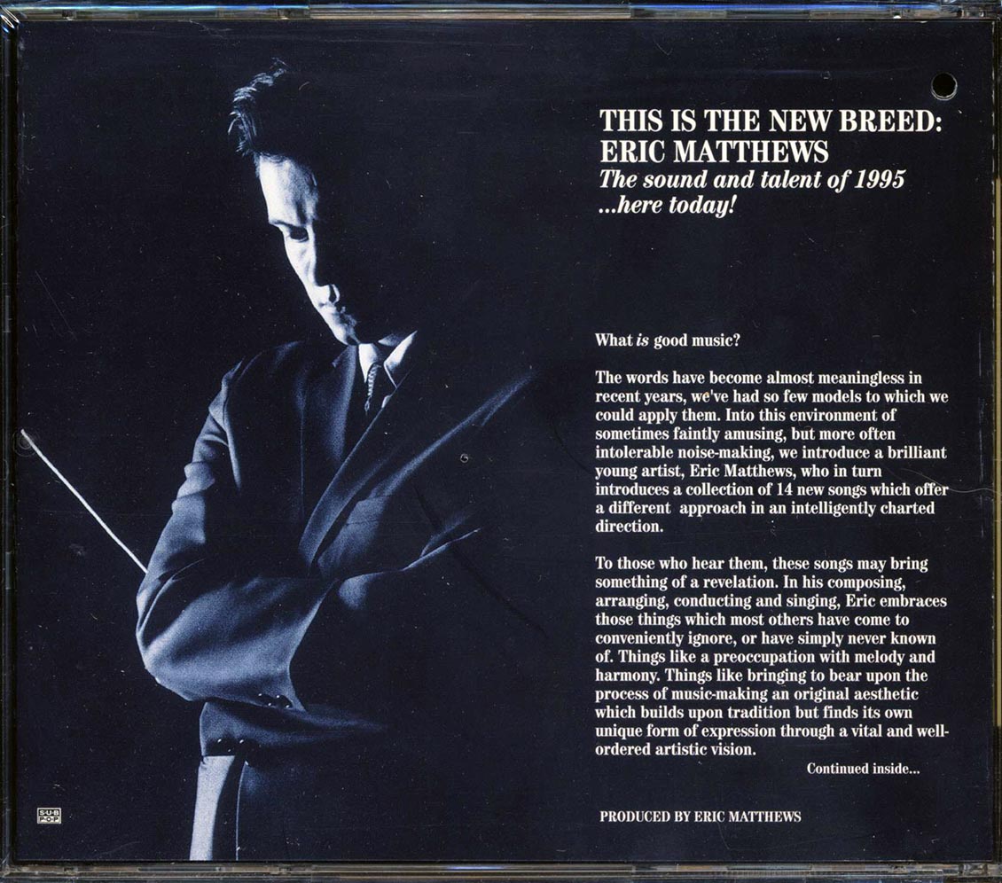Eric Matthews - It's Heavy In Here