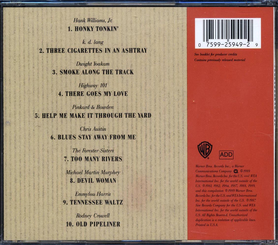Hank Williams Jr., KD Lang, Dwight Yoakam, Etc. - The New Tradition Sings The Old Tradition