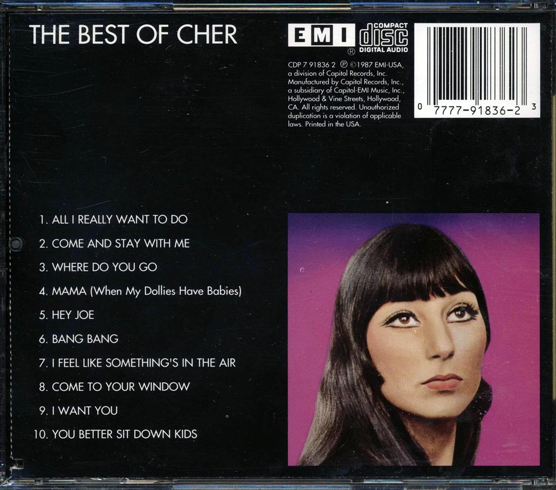 Cher - The Best Of Cher (marked/ltd stock)