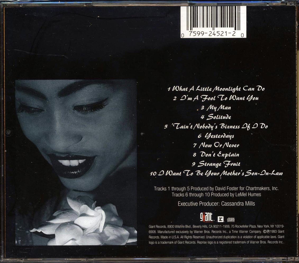 Miki Howard - Miki Sings Billie: A Tribute To Billie Holiday (marked/ltd stock)