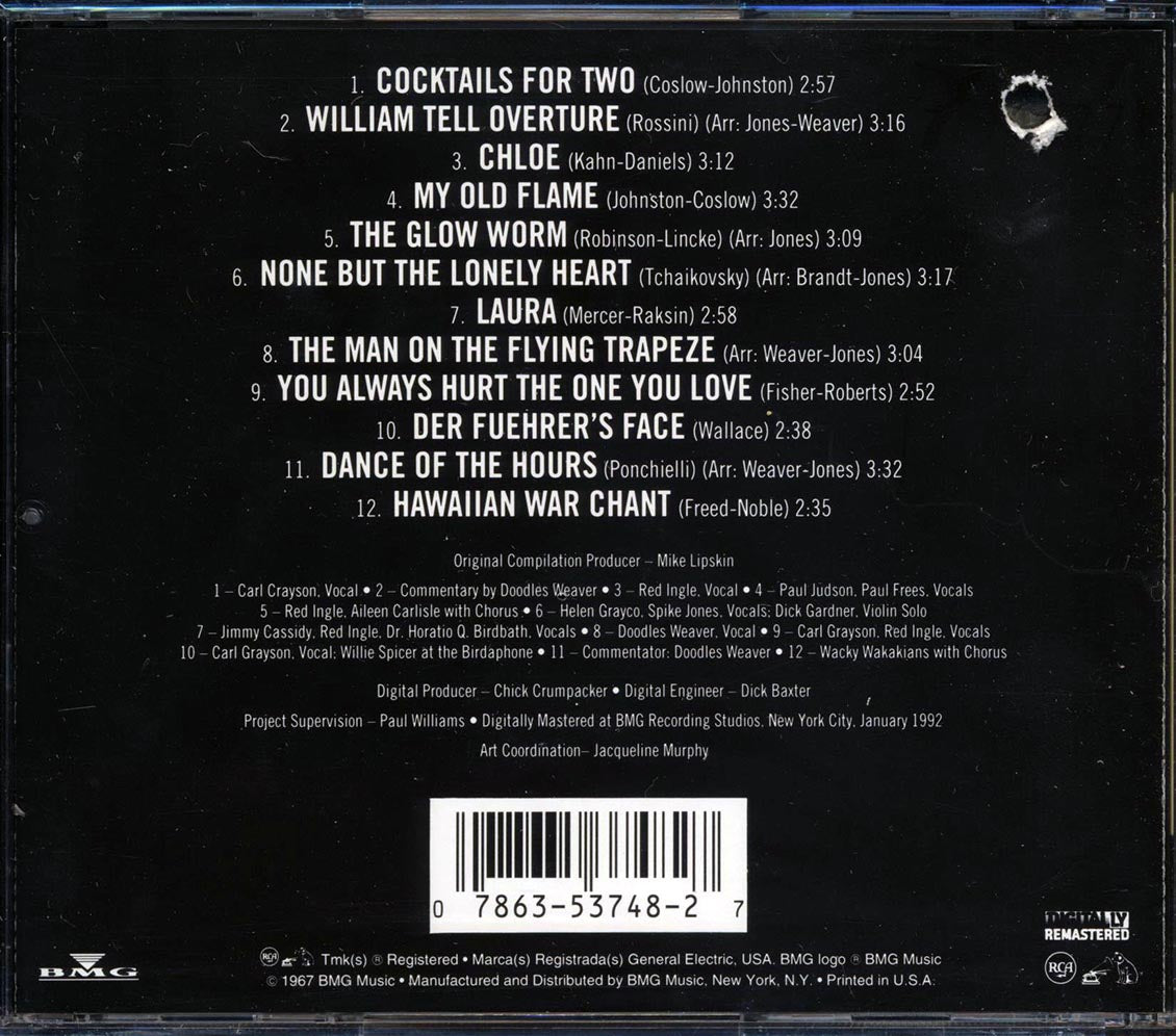 Spike Jones - The Best Of Spike Jones (marked/ltd stock)