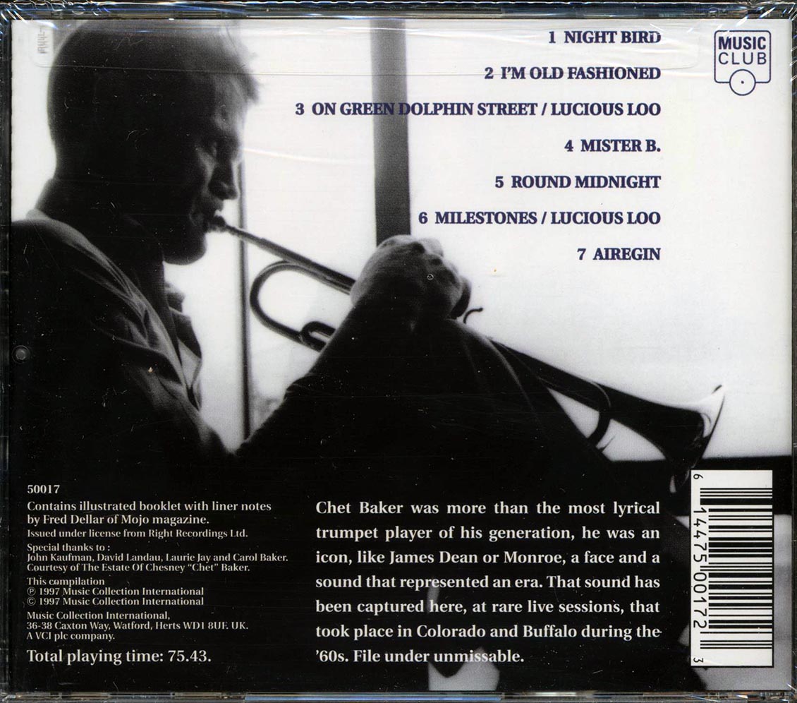 Chet Baker - In A Soulful Mood