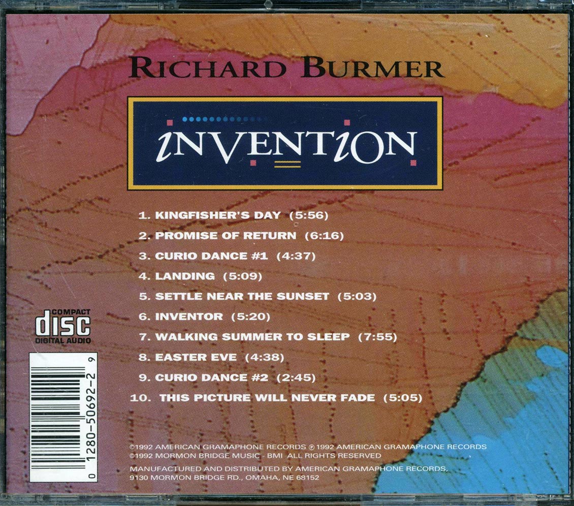 Richard Burmer - Invention