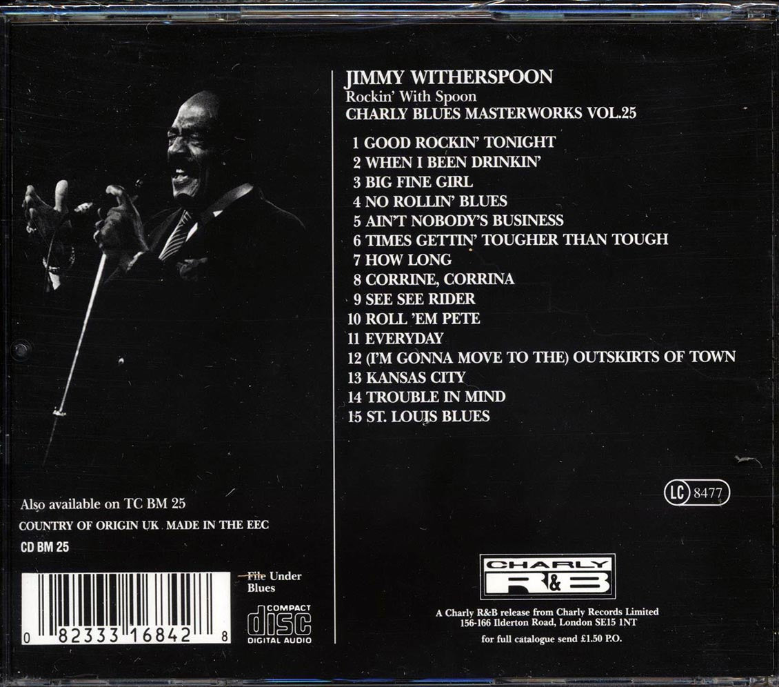 Jimmy Witherspoon - Rockin' With Spoon: Charly Blues Masterworks Volume 25