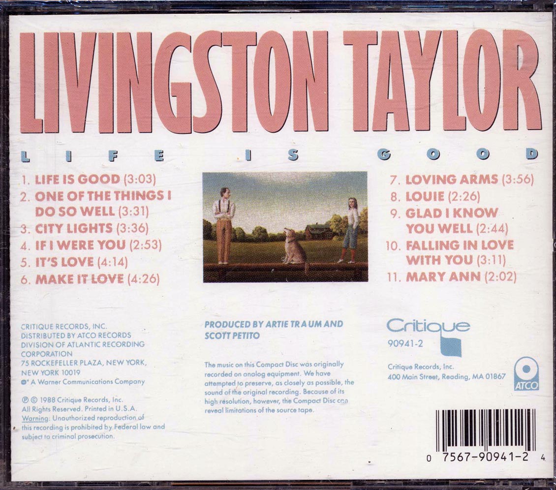 Livingston Taylor - Life Is Good