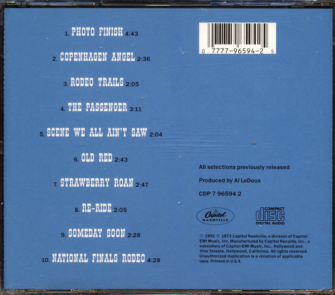 Chris LeDoux - Rodeo Songs Old And New
