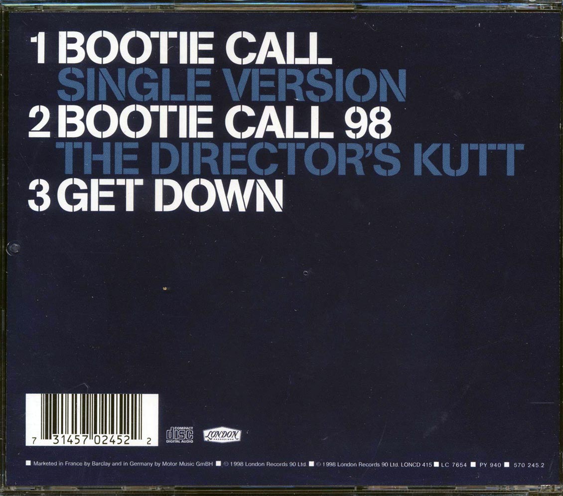 All Saints - Bootie Call