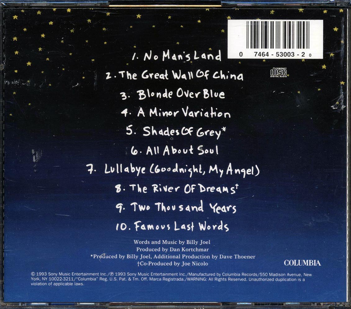 Billy Joel - River Of Dreams