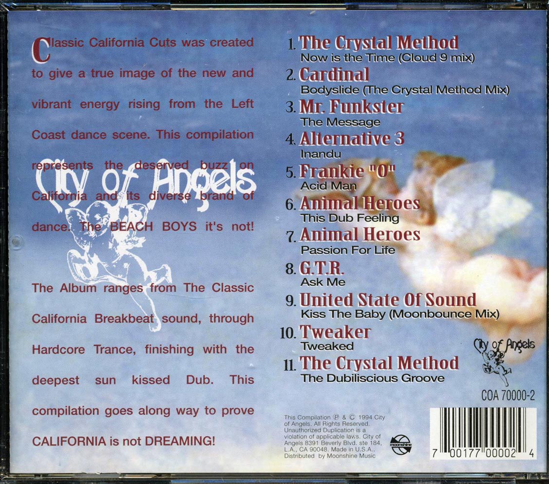 Crystal Method, Cardinal, Mr. Funkster, Etc. - Classic California Cuts Volume 1