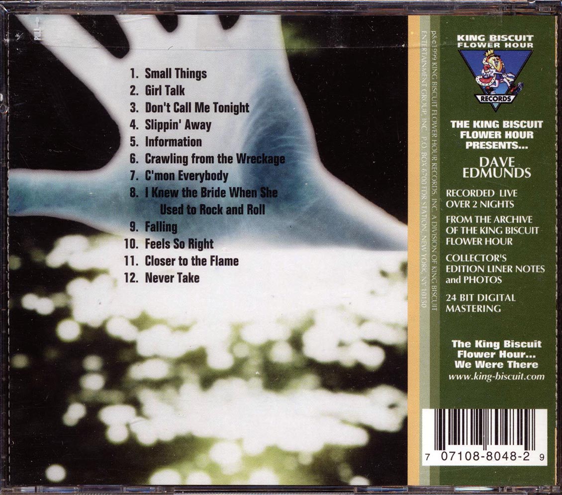 Dave Edmunds - King Biscuit Flower Hour Presents Dave Edmunds