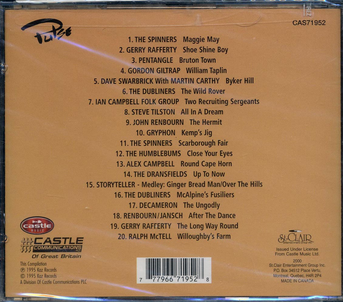 The Spinners, Pentangle, The Dubliners, Etc. - Folk Legends Volume 2
