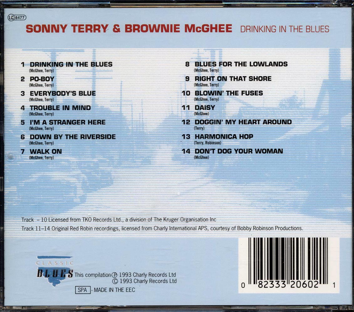 Sonny Terry, Brownie McGhee - Drinking In The Blues