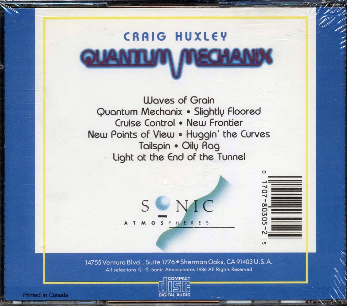 Craig Huxley - Quantum Mechanic