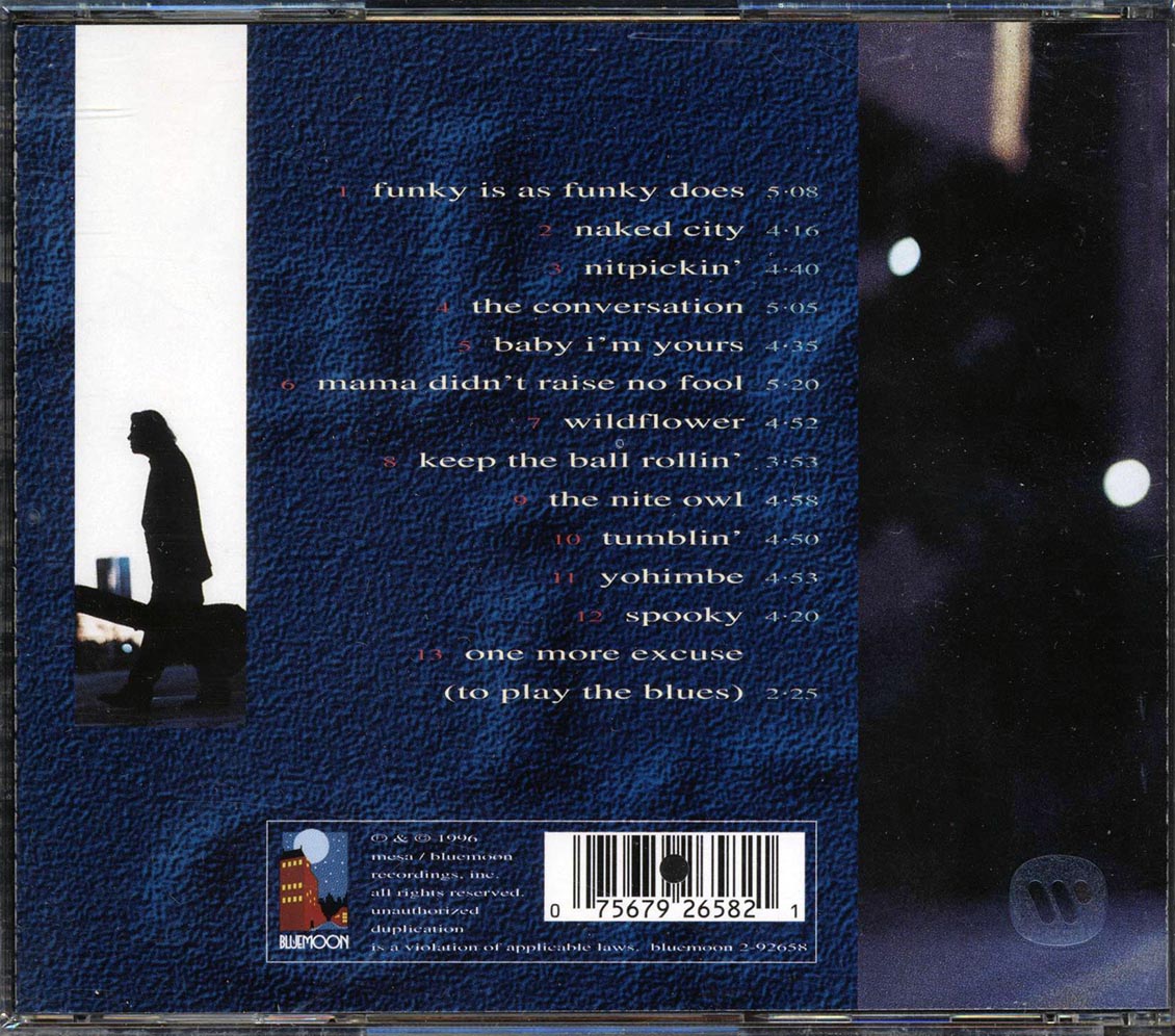 Avenue Blue, Jeff Golub - Naked City (marked/ltd stock)
