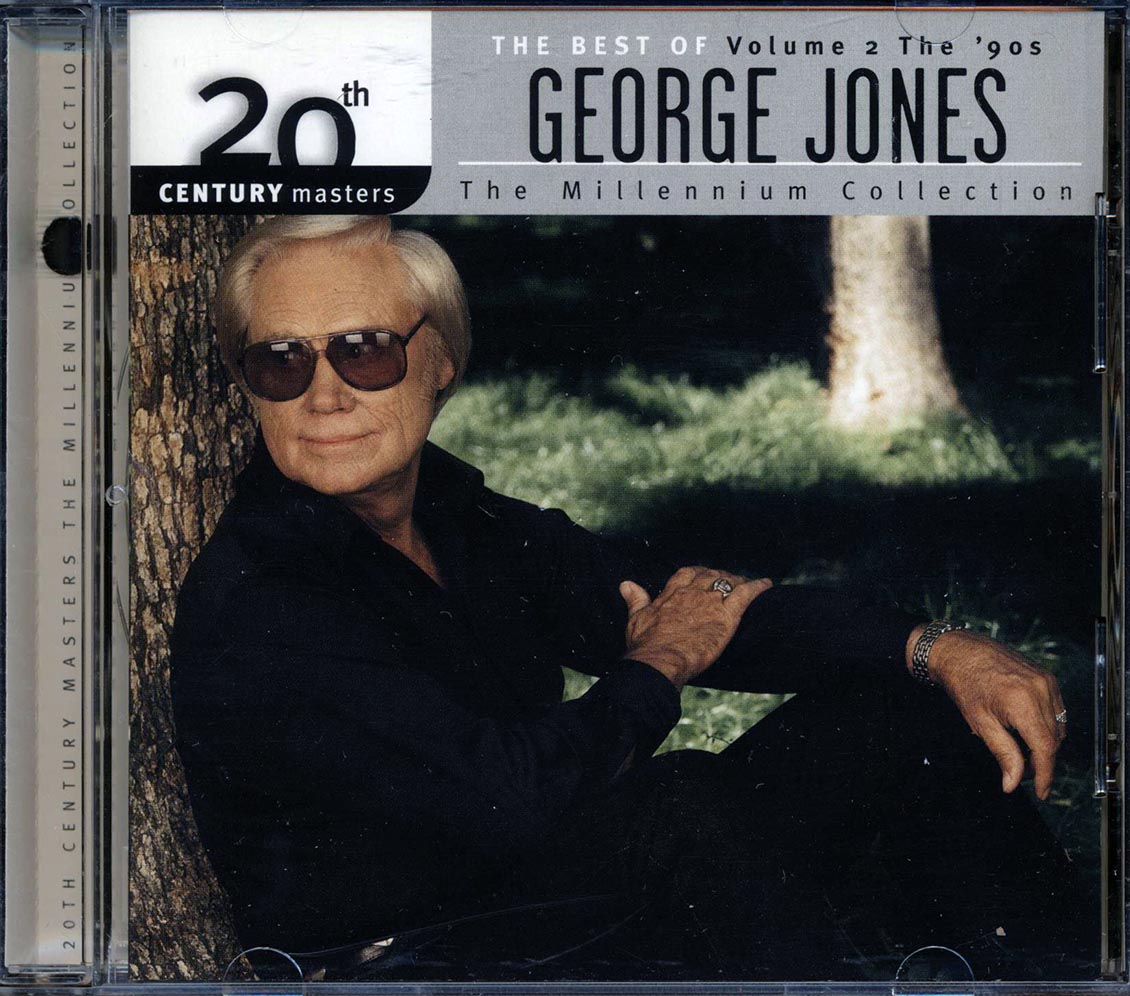 George Jones - The Best Of George Jones Volume 2: The 90s, The Millennium Collection (marked/ltd stock)