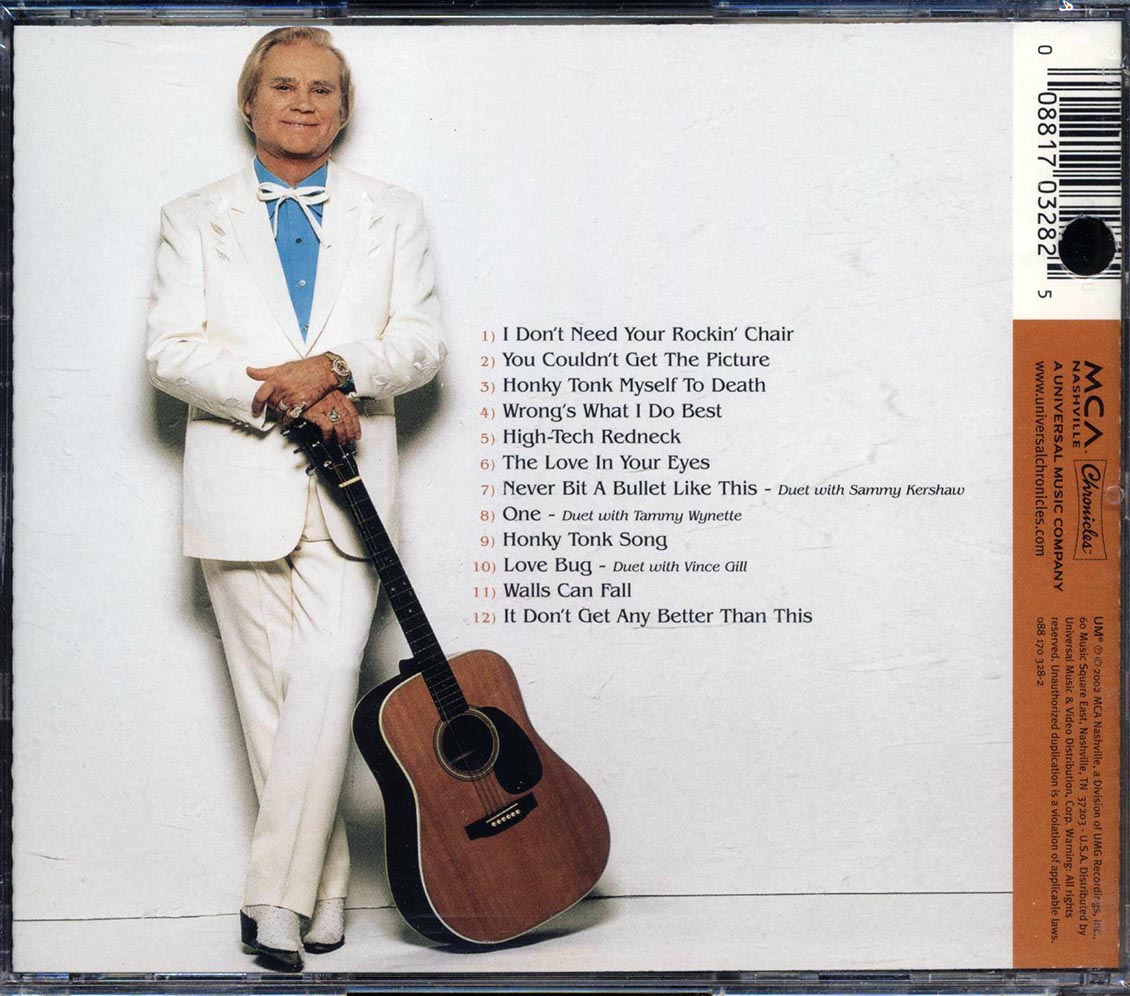 George Jones - The Best Of George Jones Volume 2: The 90s, The Millennium Collection (marked/ltd stock)