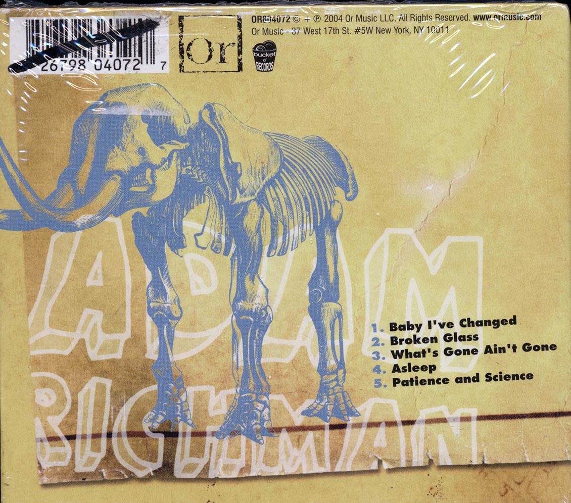 Adam Richman - The Patience EP (marked/ltd stock)
