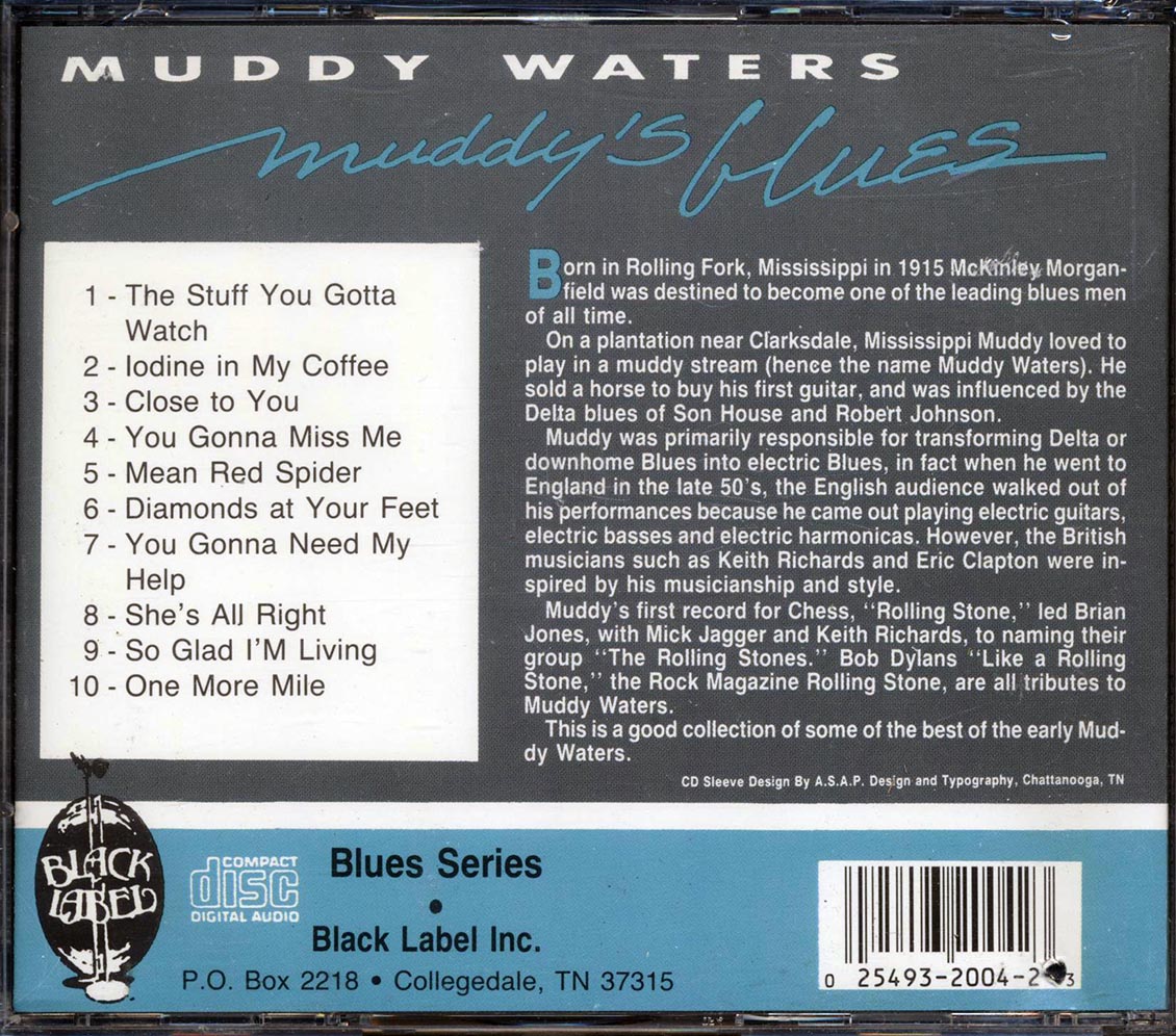 Muddy Waters - Muddy's Blues (marked/ltd stock)