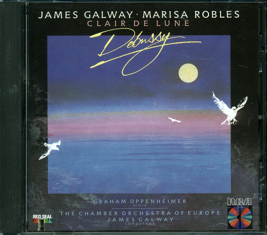 James Galway, Marisa Robles, Calire De Lune - Clair De Lune: Music Of Debussy (marked/ltd stock)