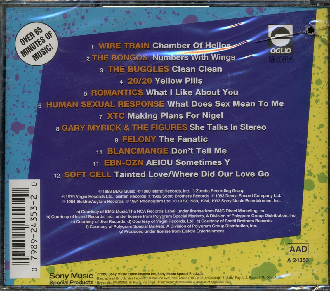 Wire Train, Bongos, Romantics, Etc. - Richard Blade's Flashback Favorites Volume 3 (marked/ltd stock)