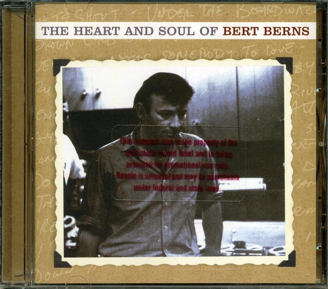Freddie Scott, Solomon Burke, Drifters, Etc. - The Heart And Soul Of Bert Berns (promo) (marked/ltd stock)