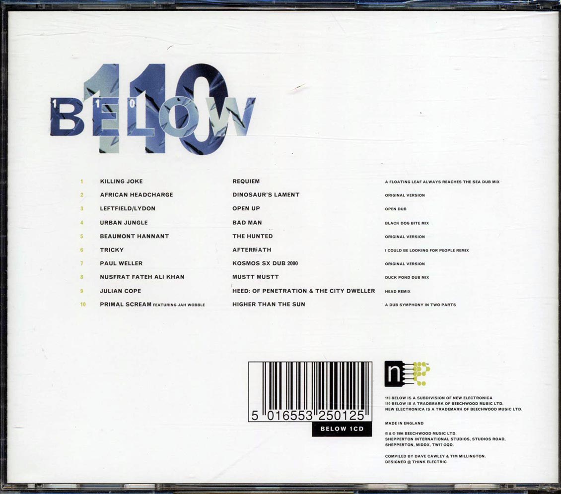Killing Joke, African Head Charge, Leftfield, Etc. - 110 Below: Journey In Dub