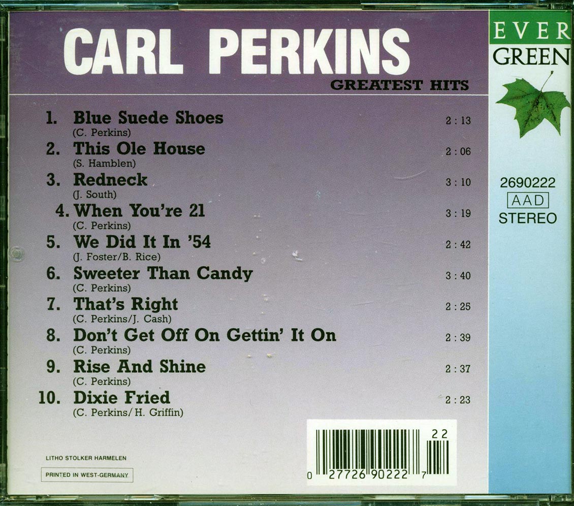 Carl Perkins - Greatest Hits