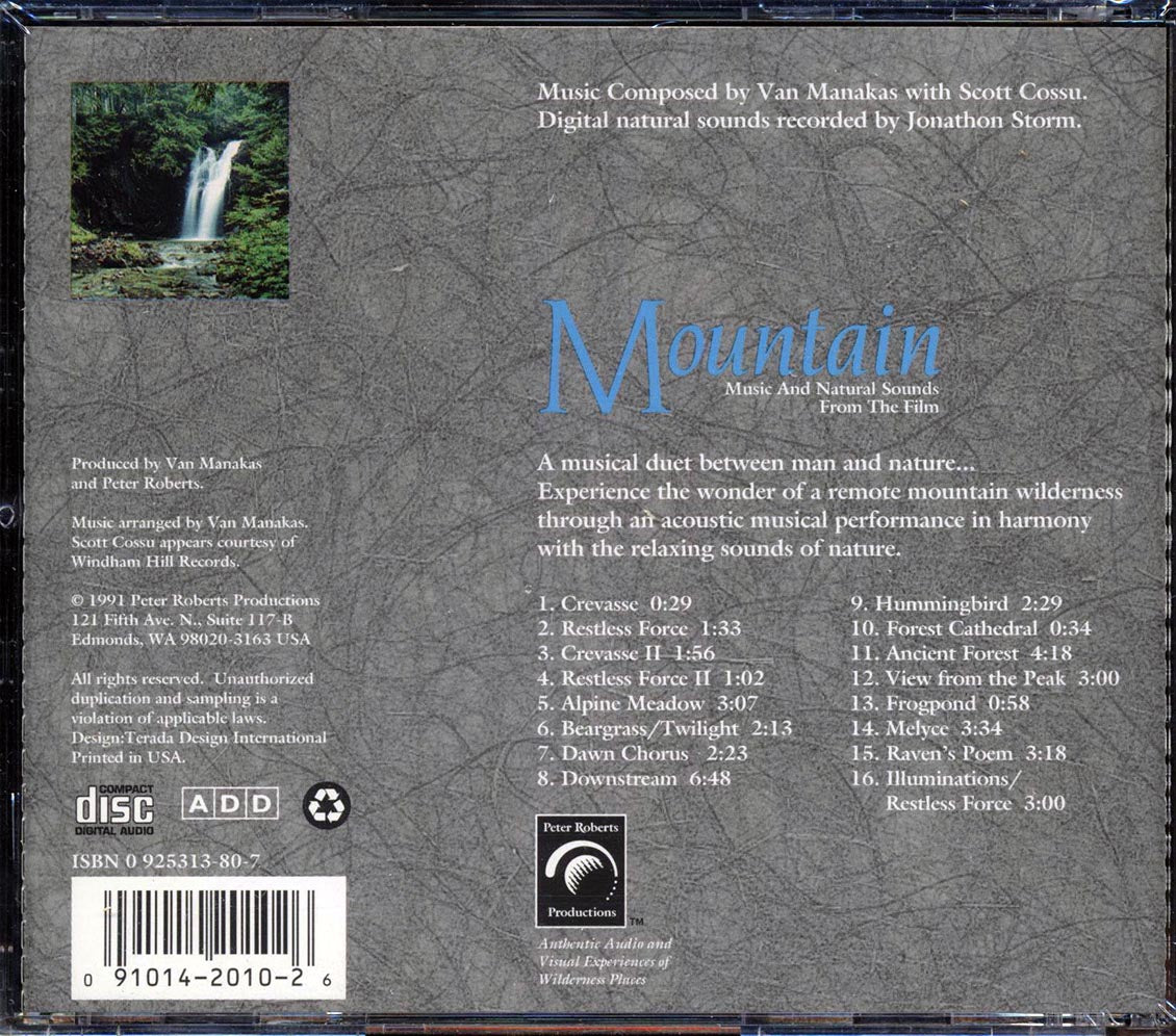 Van Manakas, Scott Cossu - Mountain:Music And Natural Sounds From The Film