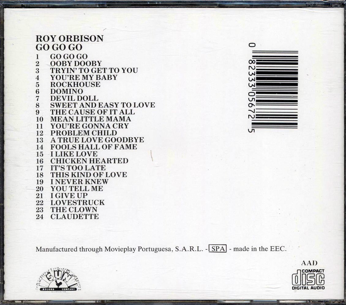 Roy Orbison - Go Go Go