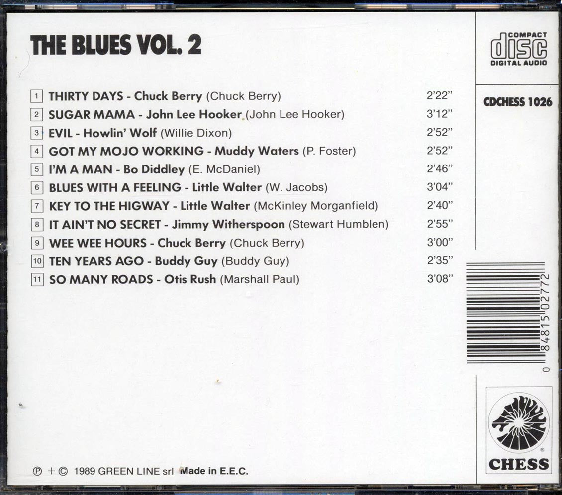 Chuck Berry, John Lee Hooker, Howlin' Wolf, Etc. - The Blues Volume 2