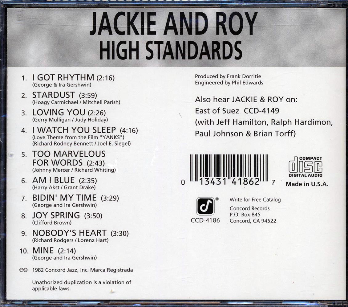 Jackie & Roy - High Standards