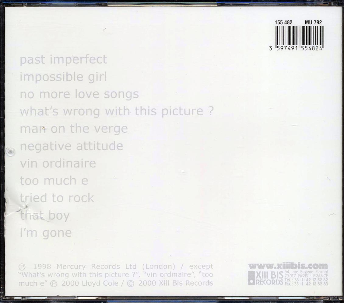Lloyd Cole & The Negatives - The Negatives
