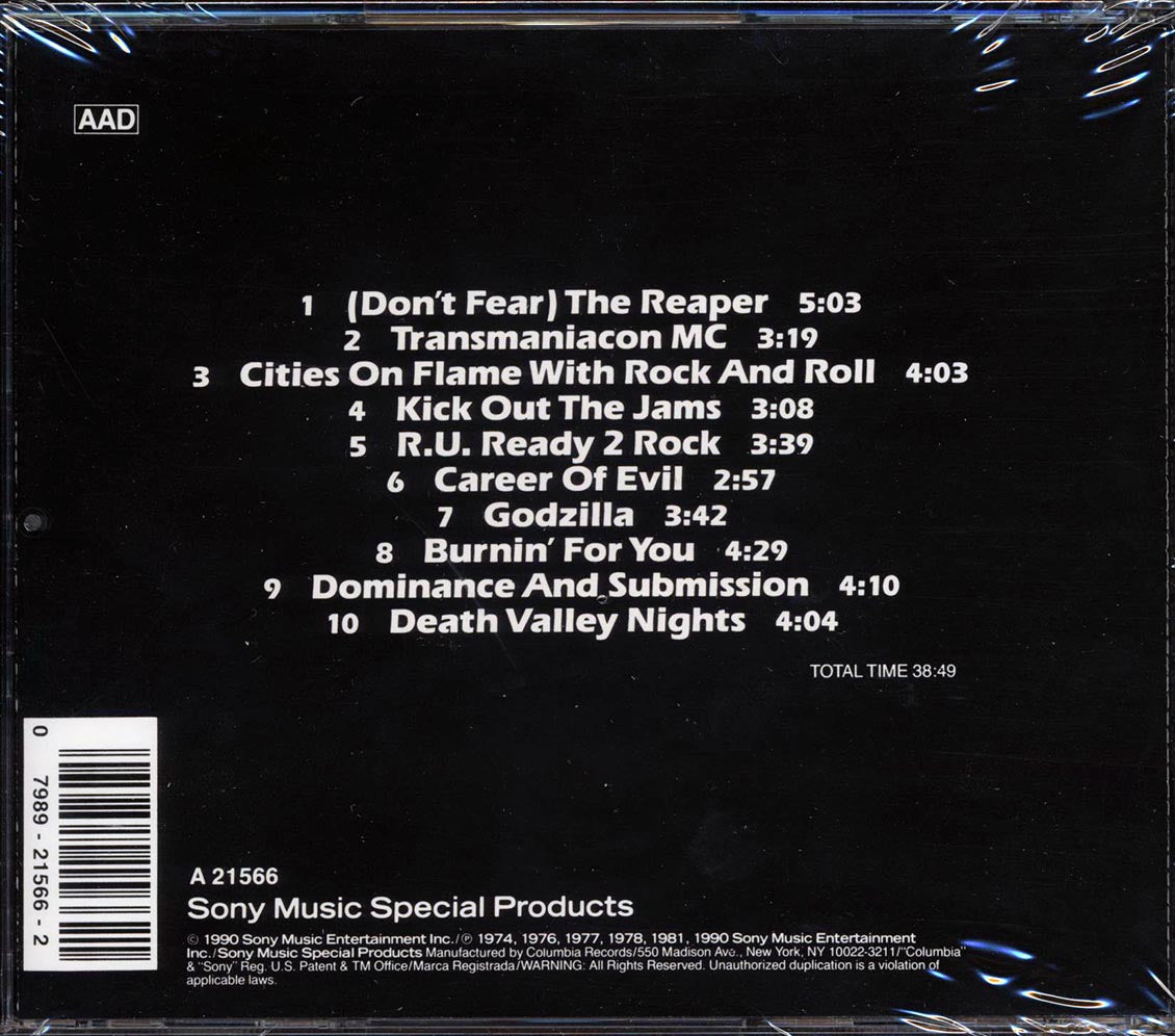 Blue Oyster Cult - On Flame With Rock And Roll