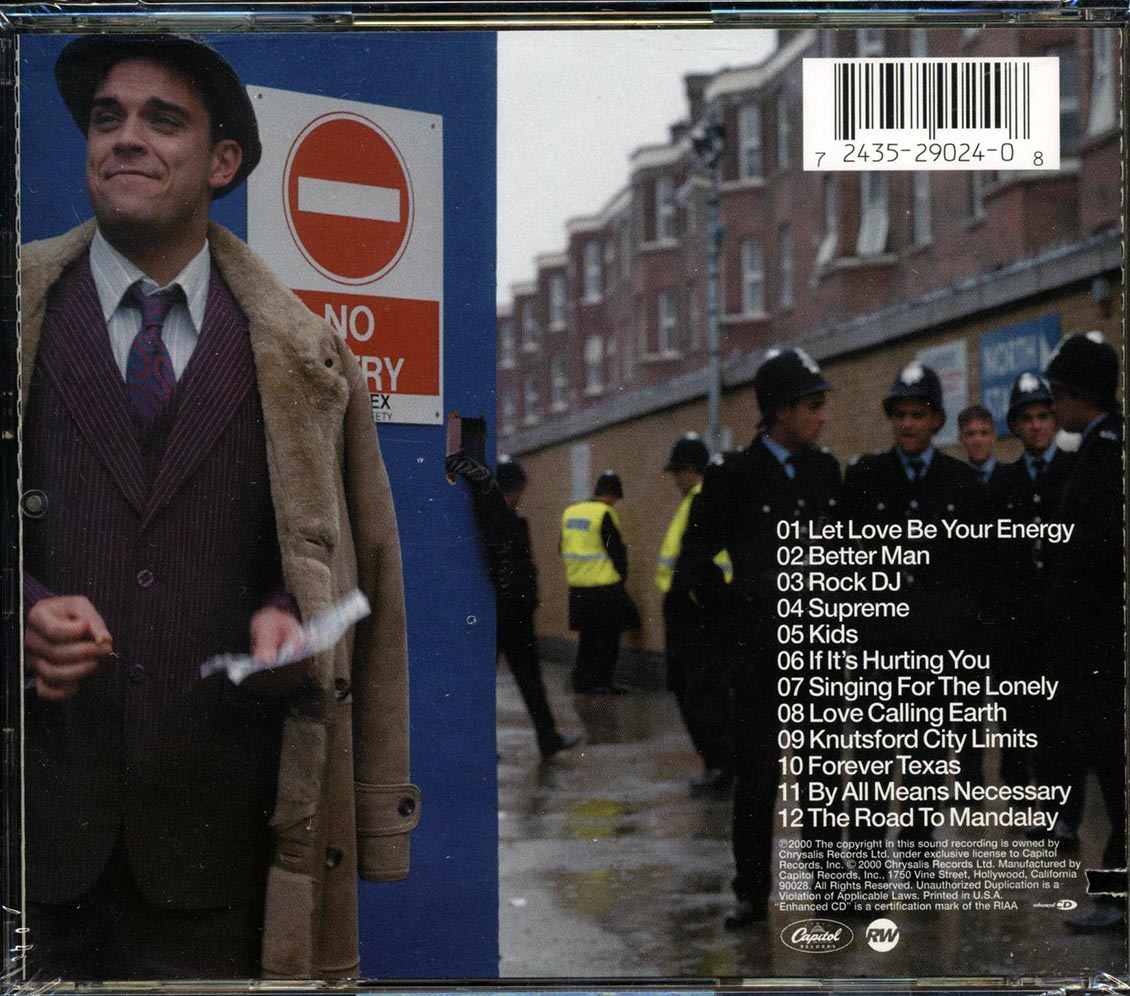 Robbie Williams - Sing When You're Winning (marked/ltd stock)