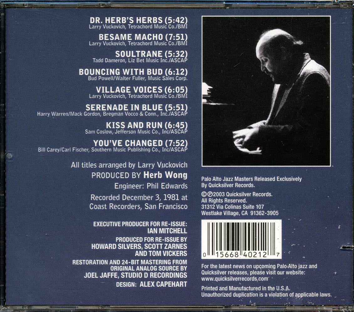 Larry Vuckovich - City Sounds, Village Voices (marked/ltd stock)