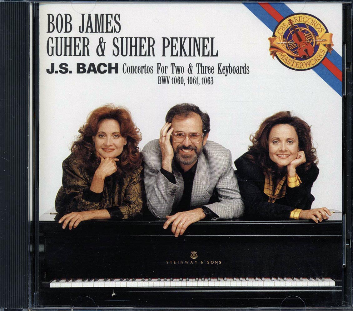 Bob James, Guher & Suher Pekinel - JS Bach Concertos For Two & Three Keyboards BWV 1060, 1061, 1063 (marked/ltd stock)