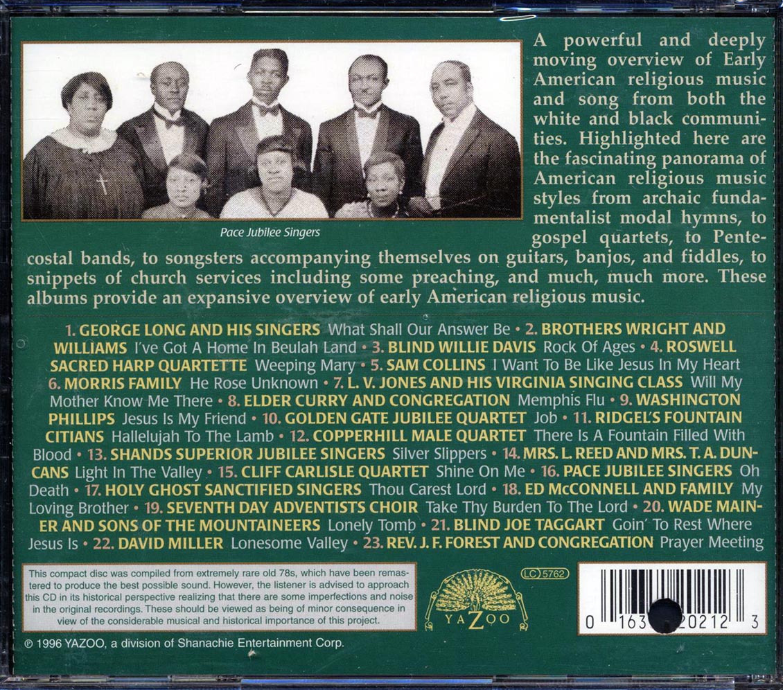 Sam Collins, Morris Family, George Long, Etc. - How Can I Keep From Singing Volume 2 (23 tracks) (marked/ltd stock)