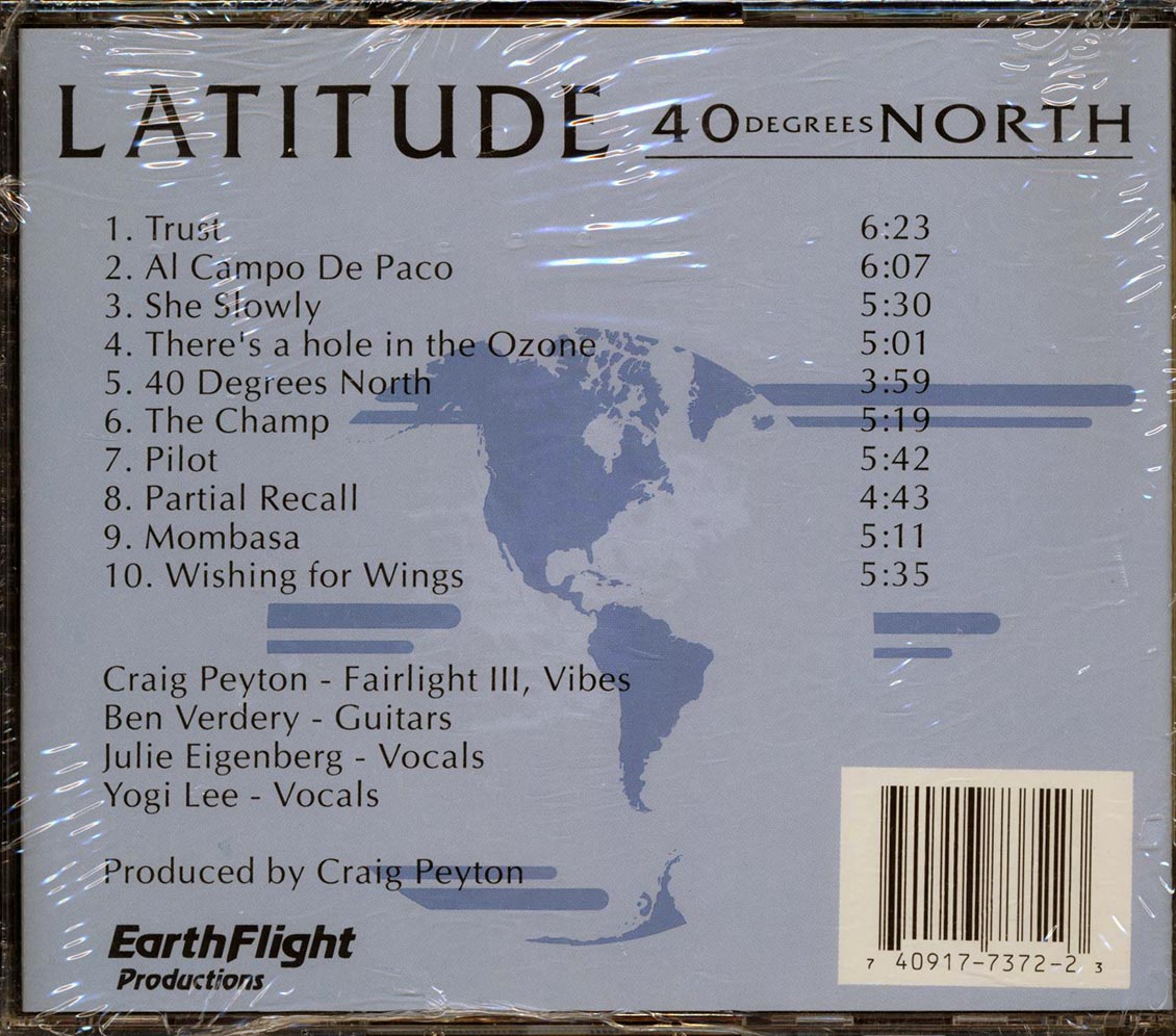 Latitude - 40 Degrees North