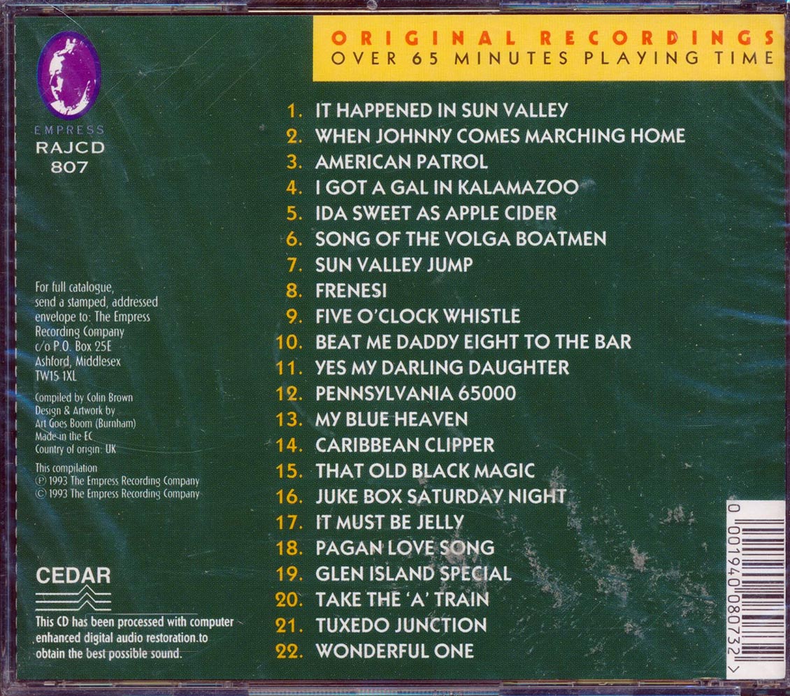 Glenn Miller & His Orchestra - The Swinging Mr. Miller (22 tracks)