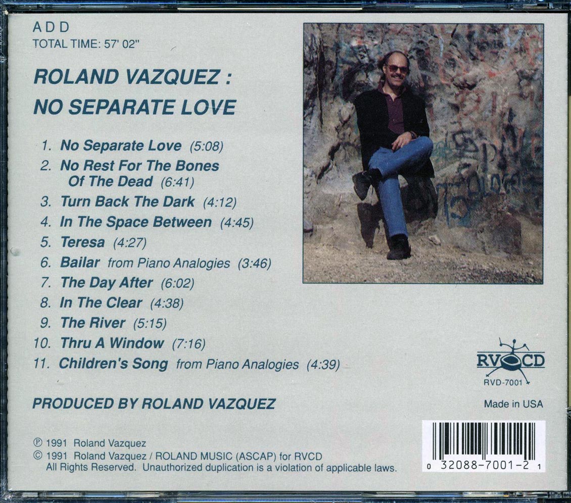Roland Vazquez - No Separate Love