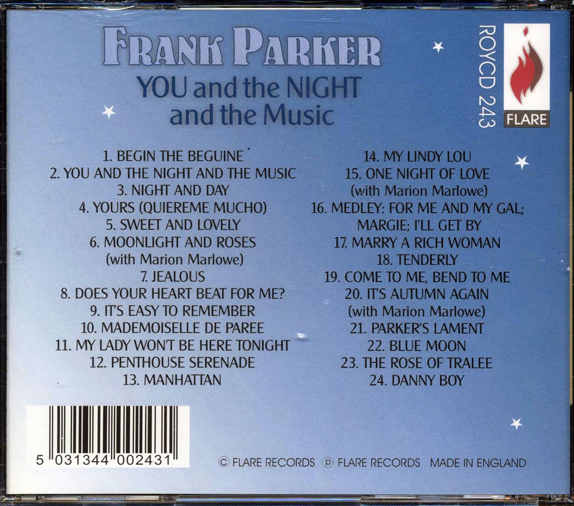 Frank Parker - You And The Night And The Music (24 tracks)
