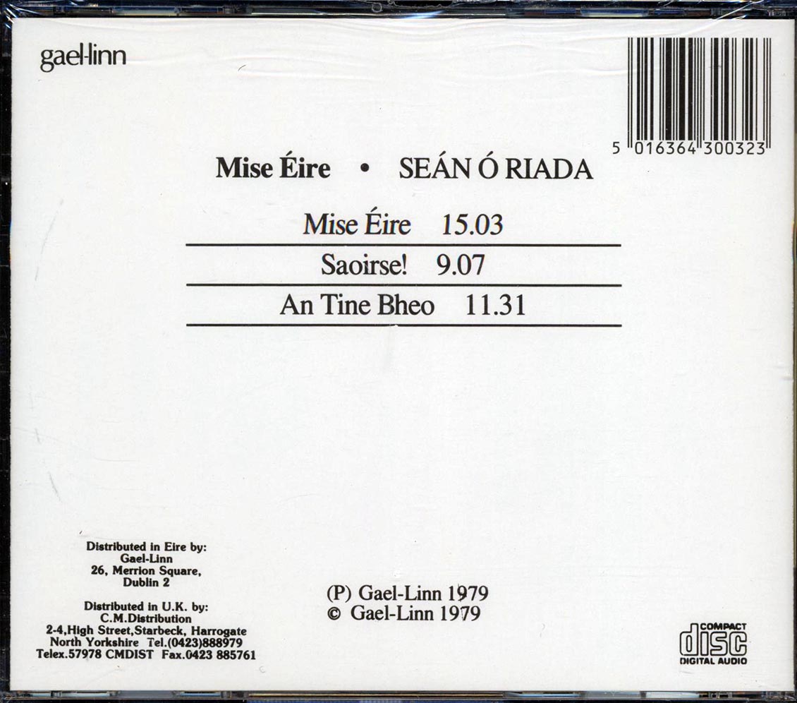 Sean O Riada - Mise Eire