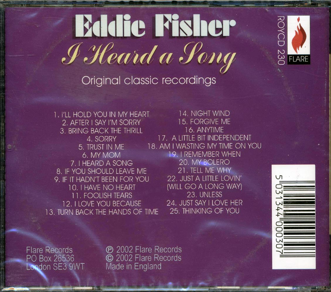 Eddie Fisher - I Heard A Song (25 tracks)