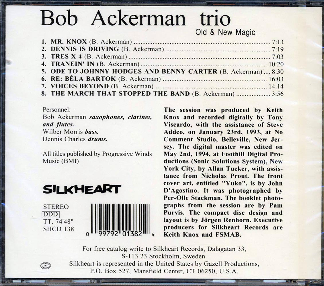 Bob Ackerman Trio - Old And New Magic