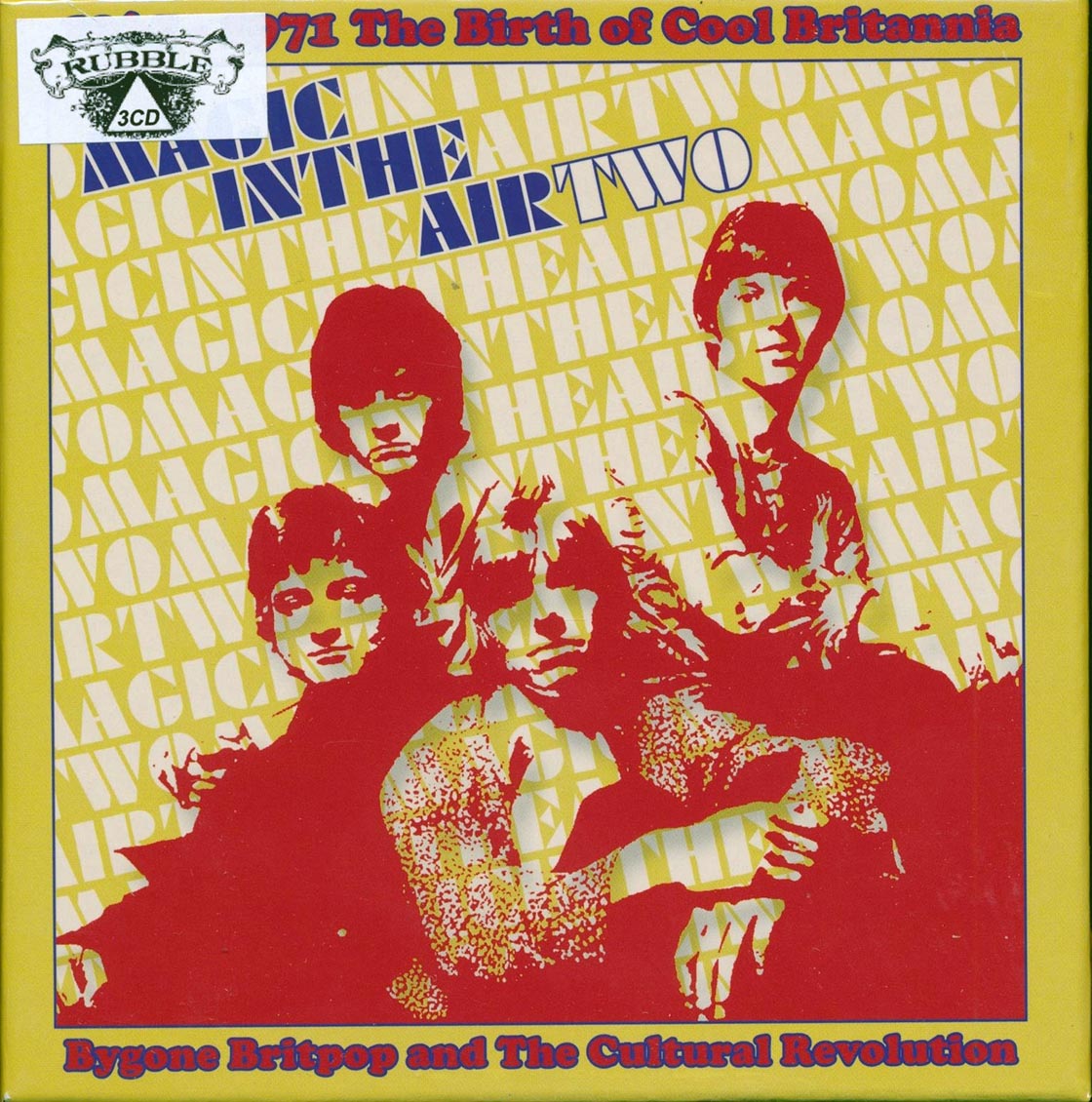 Penny Peeps, Grapefruit, Tangerine Peel, Etc. - Magic In The Air 2: The Birth Of Cool Britannia 1965-1971 (75 tracks) (3xCD) (box set) (incl. large booklet)